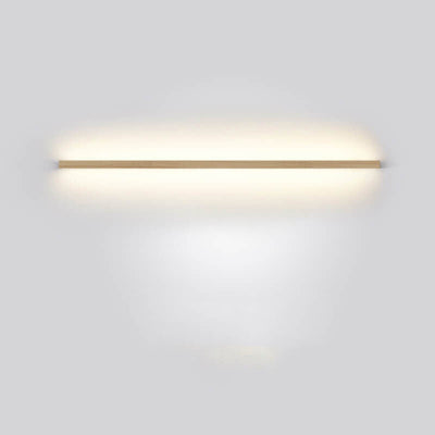 Apliques de pared minimalistas de madera LED