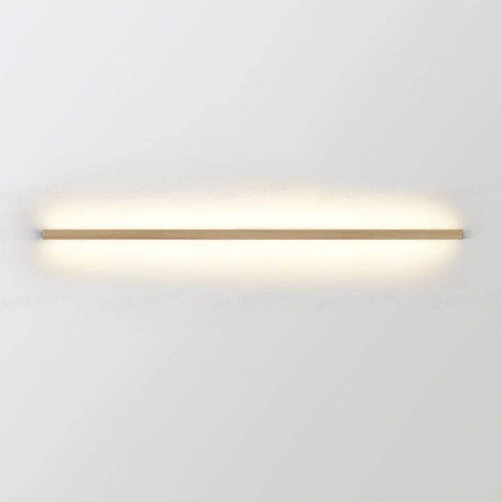 Apliques de pared minimalistas de madera LED
