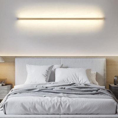 Apliques de pared minimalistas de madera LED