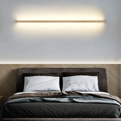 Apliques de pared minimalistas de madera LED