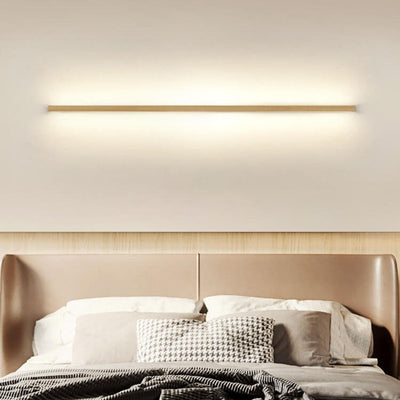 Apliques de pared minimalistas de madera LED