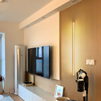 Apliques de pared minimalistas de madera LED