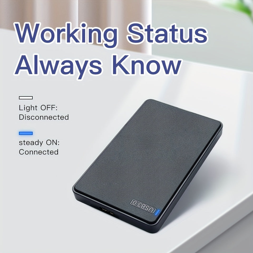 Bärbar extern USB 3.0-hårddisk (160 GB-1 TB, högpresterande hårddisk för fotografer och datorer)