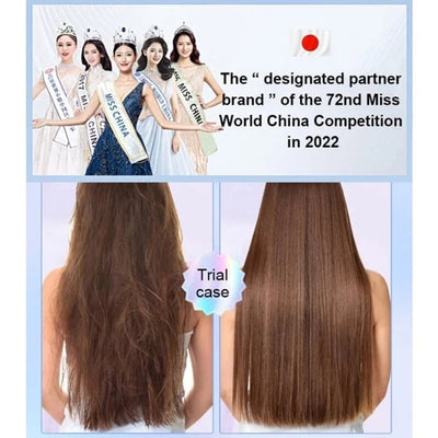 Miss World Style: Keratin-Haarglättung in nur 3 Minuten!