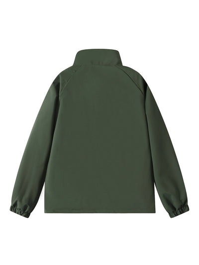 Daan | Chaqueta negra de hombre con cuello alto