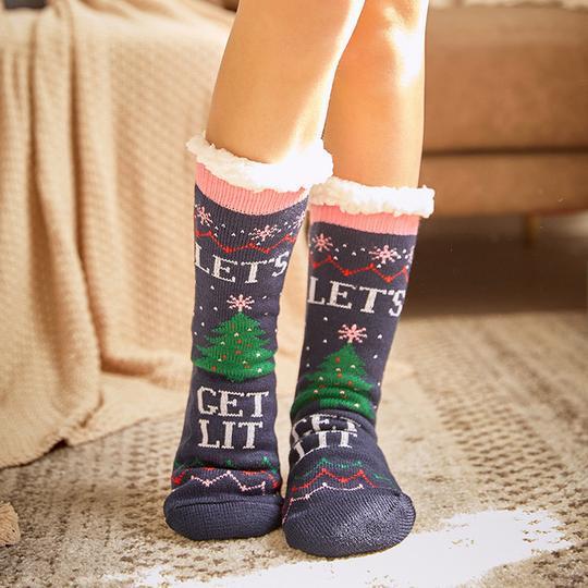 Warme Wintersocken - für kuschelige Abende zu Hause