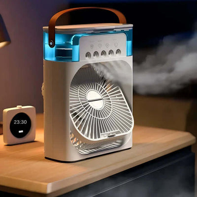 Tragbarer 3-in-1 Luftkühler mit LED
