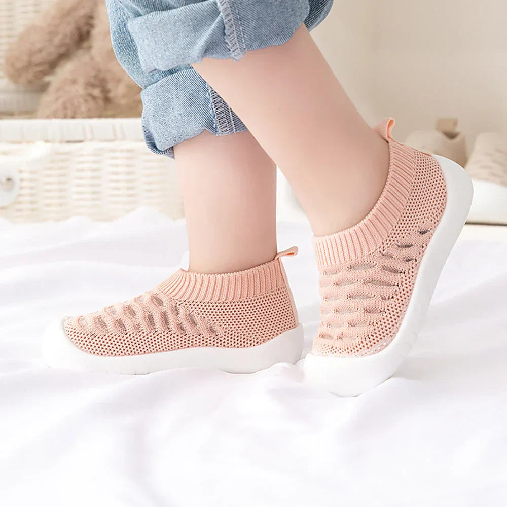 Rutschfeste Mesh-Schuhe für Babys