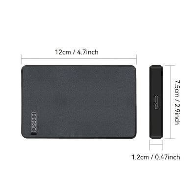 Bärbar extern USB 3.0-hårddisk (160 GB-1 TB, högpresterande hårddisk för fotografer och datorer)