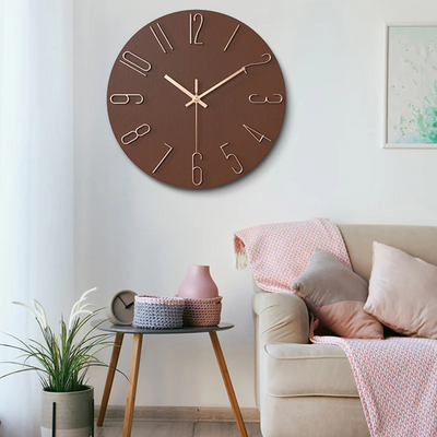 Noble - Moderne Wanduhr für das Wohnzimmer