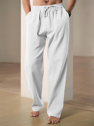 Lässig geschnittene Hose mit Kordelzug für Männer