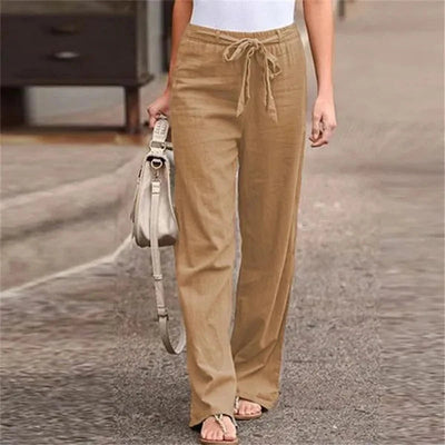 Ilnara - natürliche Textur-Stretch-Hose