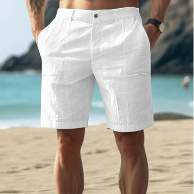 Elegante natürliche Texturshorts für Männer - Lunari