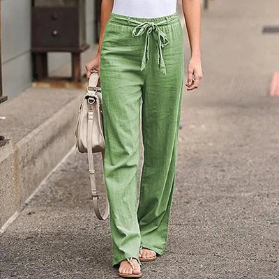 Ilnara - natürliche Textur-Stretch-Hose