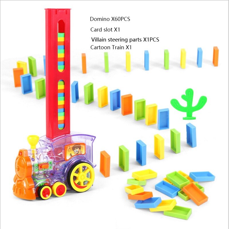 Steinlage - Montessori-Dominozug-Spielzeug