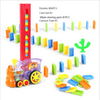 Steinlage - Montessori-Dominozug-Spielzeug