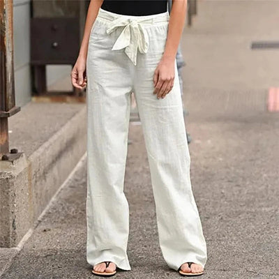 Ilnara - natürliche Textur-Stretch-Hose