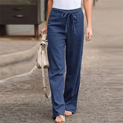 Ilnara - natürliche Textur-Stretch-Hose