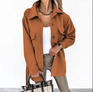 Elegante Freizeitjacke mit Reißverschluss und schlankem Schnitt - Damen