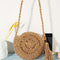 Amelia | Geometrische Runde Handgemachte Quaste Crossbody Bag