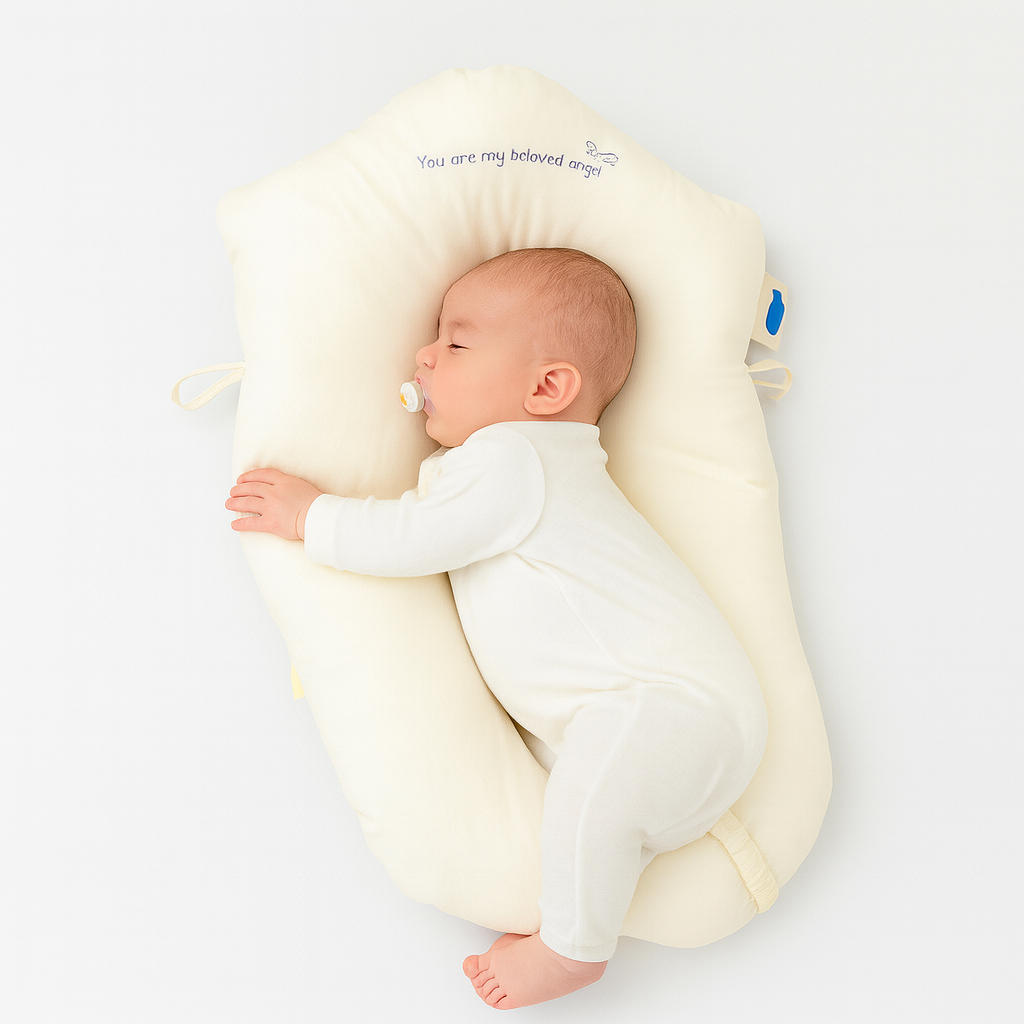 Antibacterial hugging pillow for babies