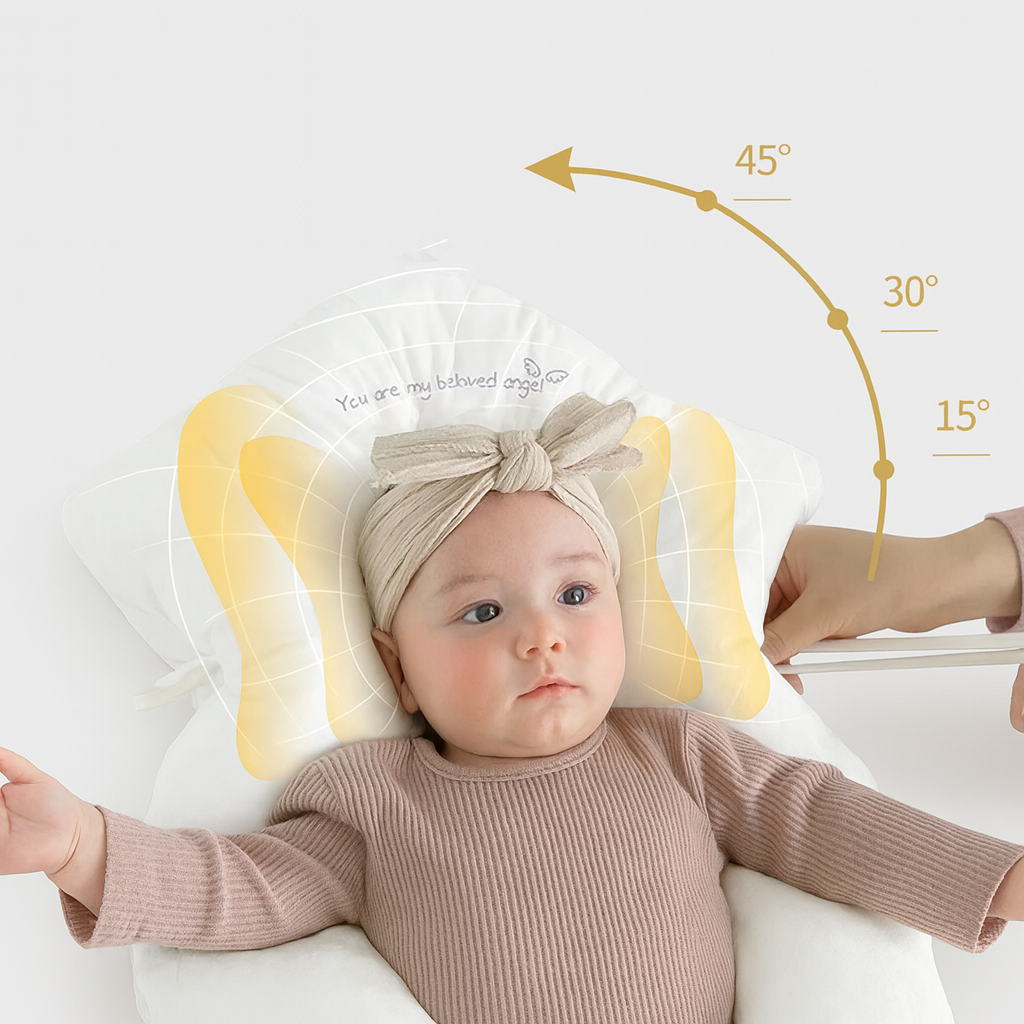 Antibacterial hugging pillow for babies