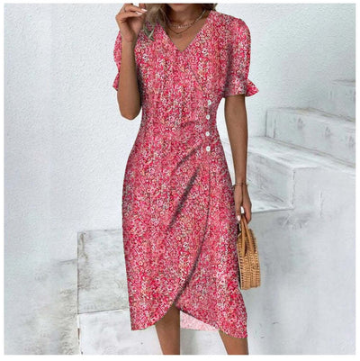 Leda - Elegantes & Bequemes Sommerkleid für Damen