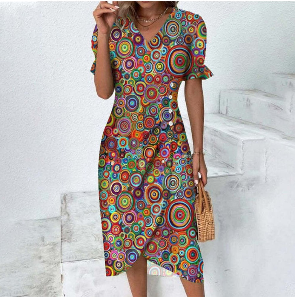 Leda - Elegantes & Bequemes Sommerkleid für Damen