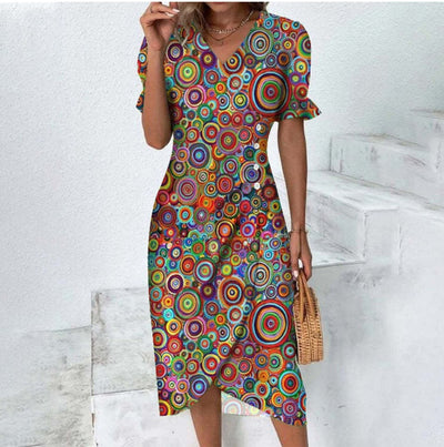 Leda - Elegantes & Bequemes Sommerkleid für Damen