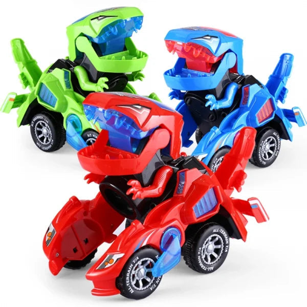 LED-Dinosaurier-Wagen