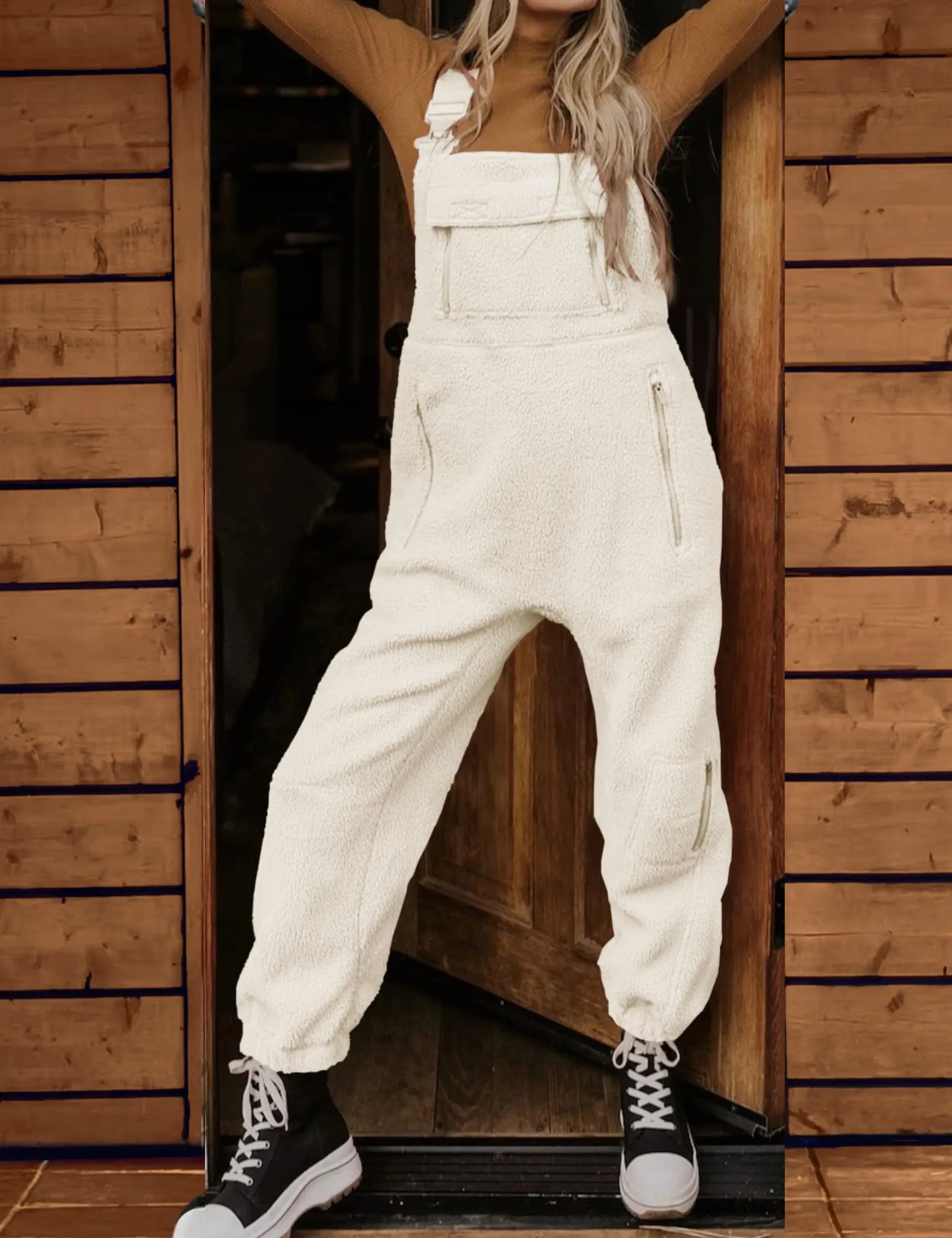 Fleece-Latzhose - Ultrabequem