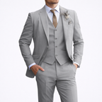 Brecken Elegant 3-piece suit for men - timeless sophistication for every occasion