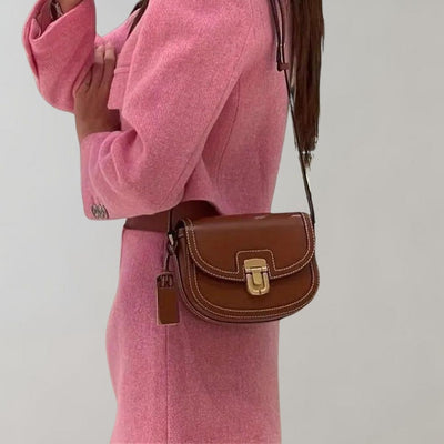 Elegante Crossbody-Tasche mit Klappe für Frauen