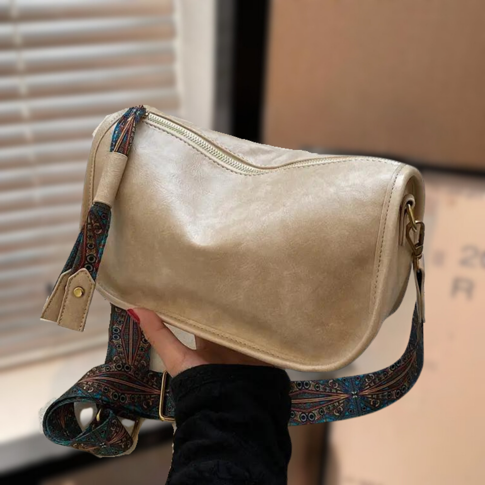 Stilvolle Crossbody-Tasche für Wintermode und Alltag