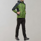 Herren-Softshell-Outdoorjacke mit Kapuze, winddichter Membrane und wasserabweisender Ausrüstung