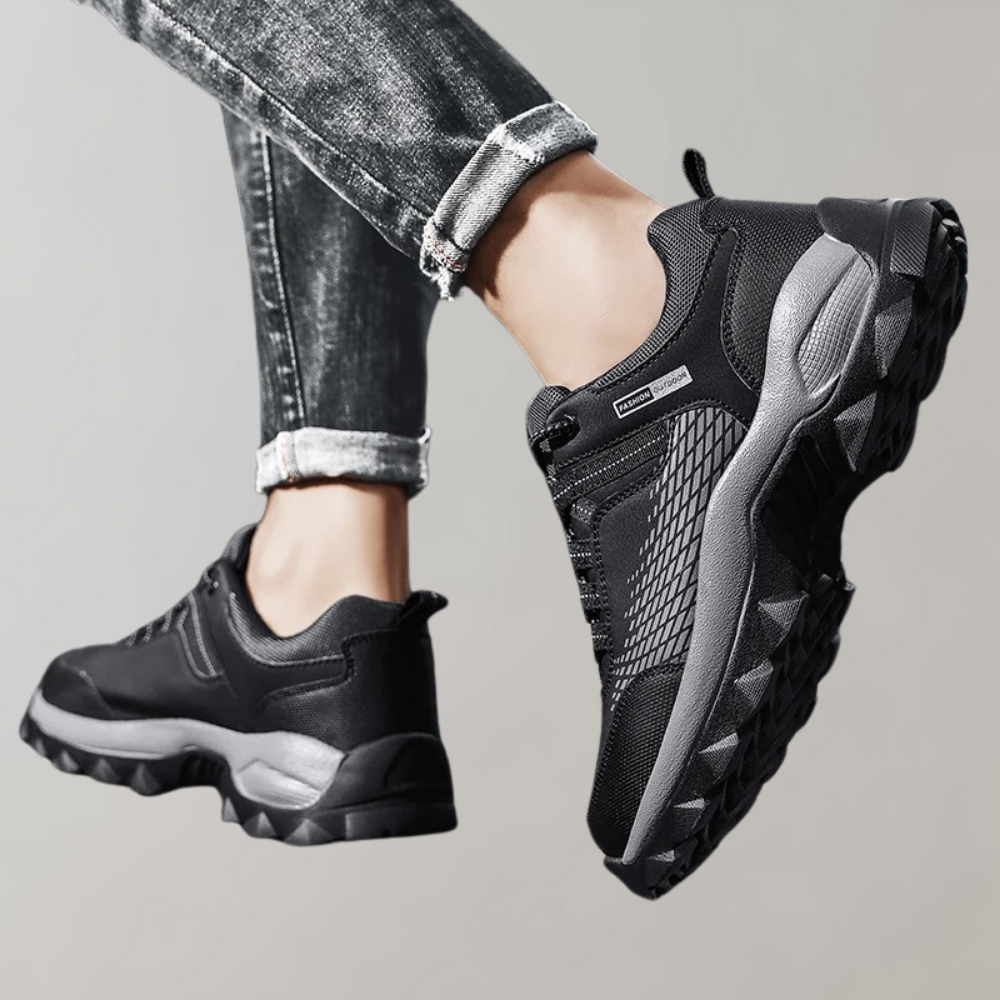 Wanderschuhe für Männer - Atmungsaktiv - Rutschfeste Sohlen - Bequeme Outdoor-Schuhe