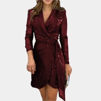 Sofia Elegante Wickelkleid