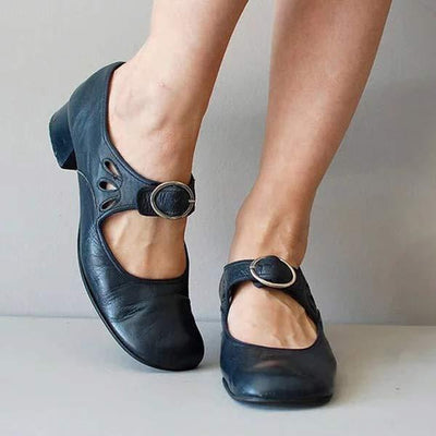 Sandalen aus PU Leder - Jolien
