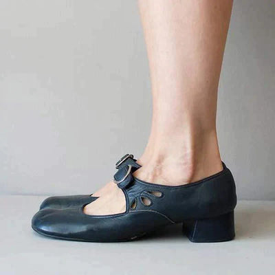 Sandalen aus PU Leder - Jolien