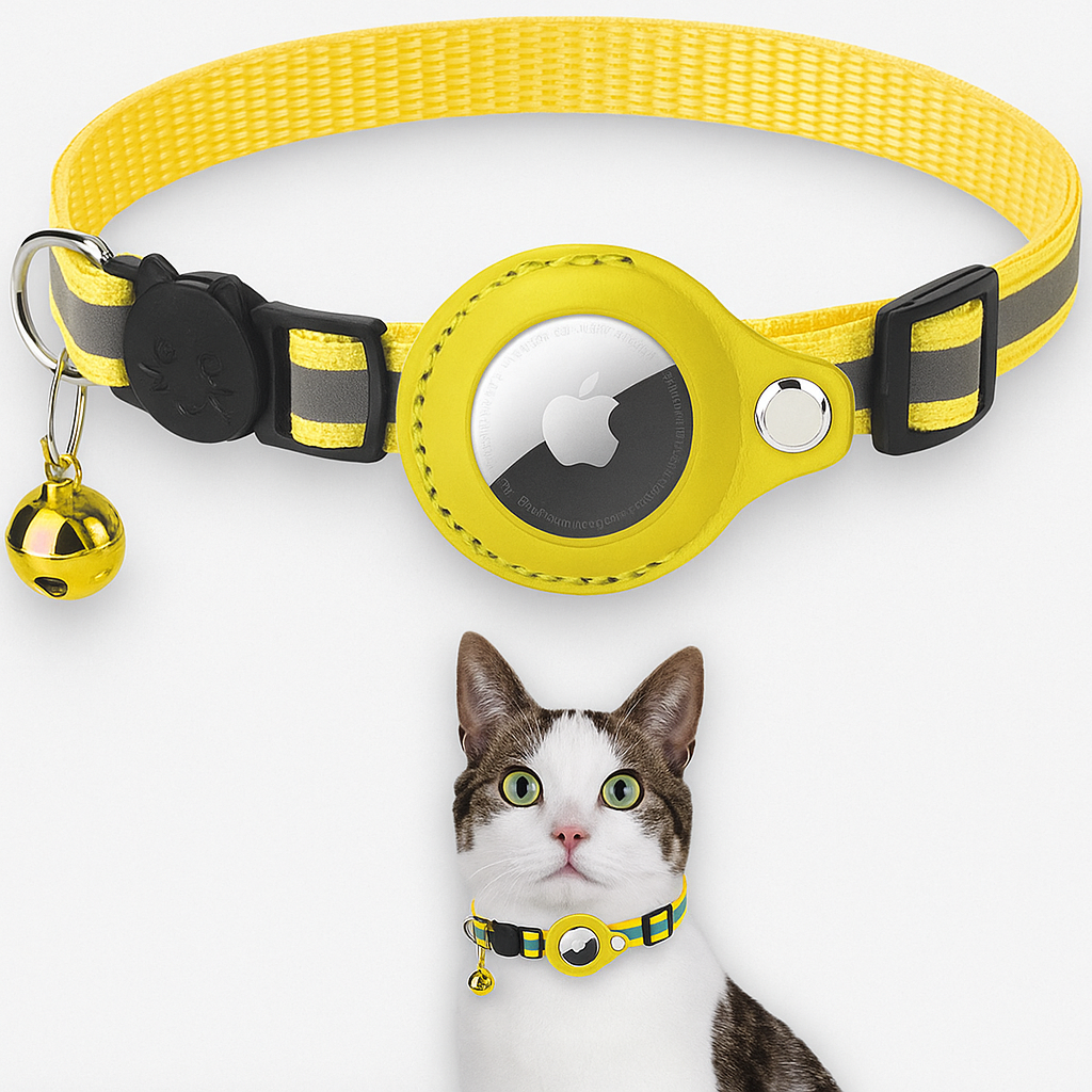 Yellow Collar GPS Tracker