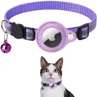 CAT GPS-Tracker-Halsband mit Schnellverschluss und reflektierendem Design für bessere Sichtbarkeit bei Nacht