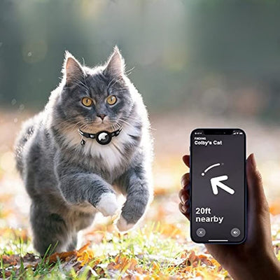 CAT GPS-Tracker-Halsband mit Schnellverschluss und reflektierendem Design für bessere Sichtbarkeit bei Nacht