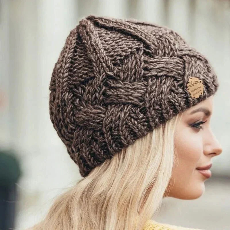 Weiche und modische Strickmütze für Damen und Herren