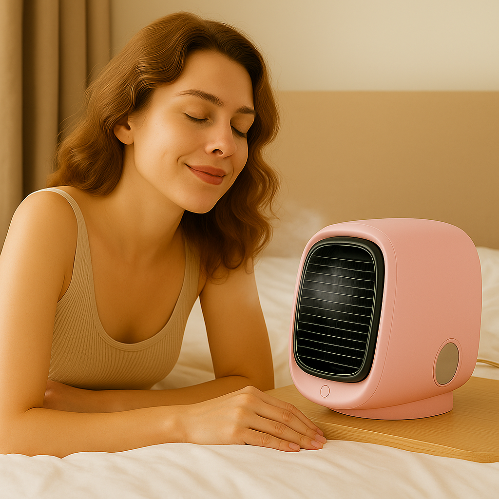 AIRLOOM | 2-in-1 tragbarer Luftkühler und Luftbefeuchter