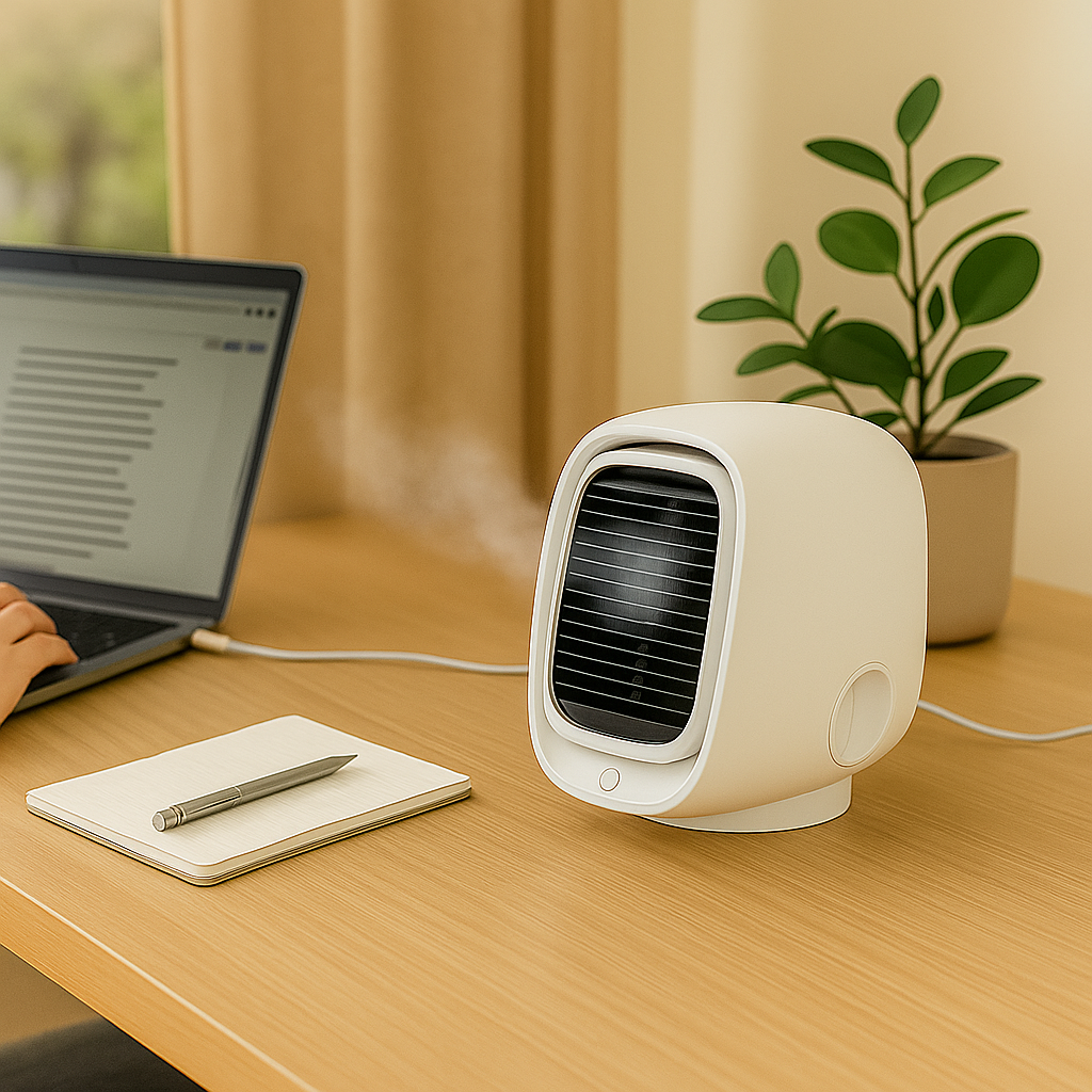 AIRLOOM | 2-in-1 tragbarer Luftkühler und Luftbefeuchter