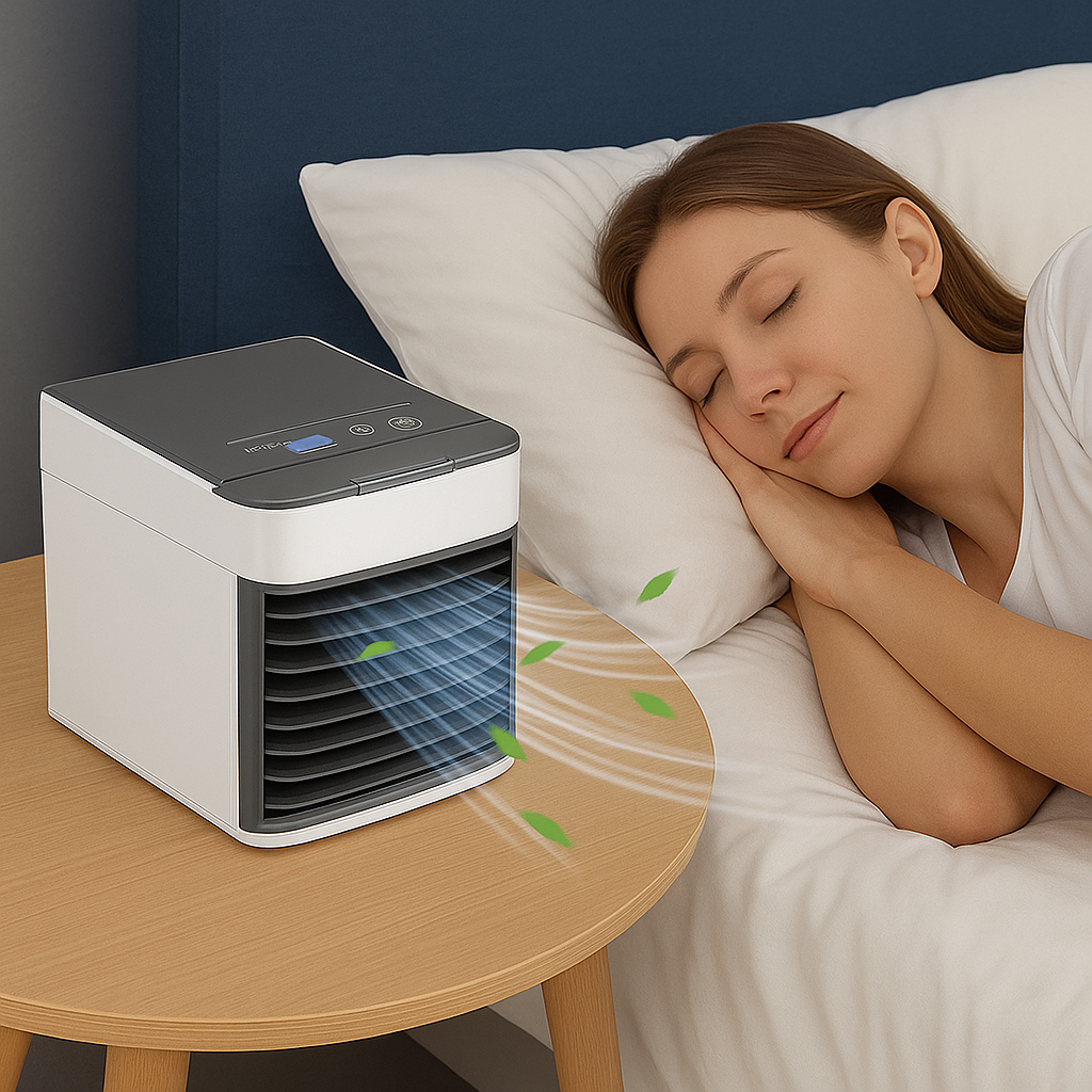 COOLMIST | Tragbarer Luftkühler für den Schreibtisch