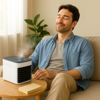 COOLMIST | Tragbarer Luftkühler für den Schreibtisch