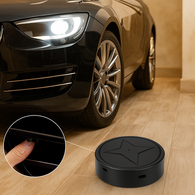 MiniTrack GPS Tracker - Magnetisk realtidsspårning i miniformat för bilar och människor