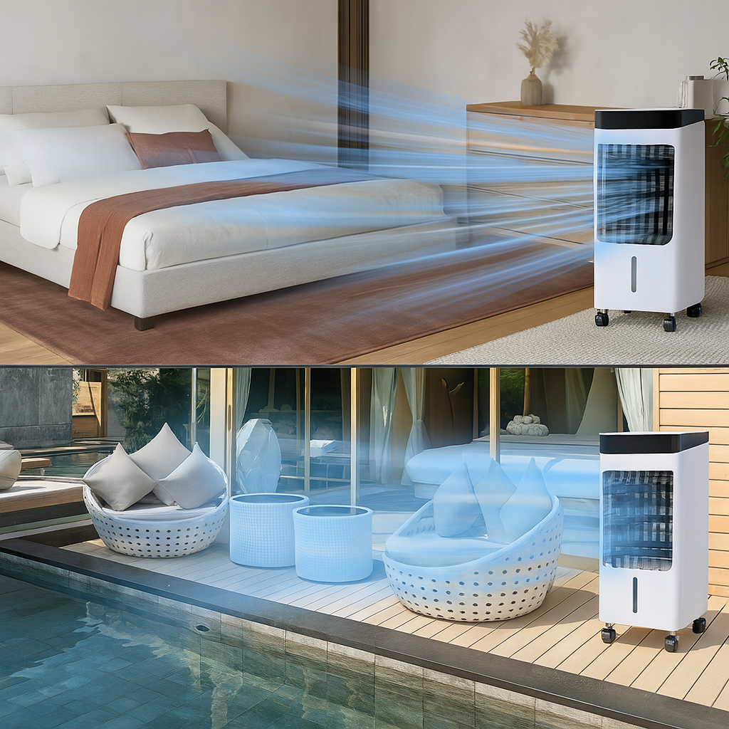 CHILLFLOW | Schlauchloser tragbarer Luftkühler