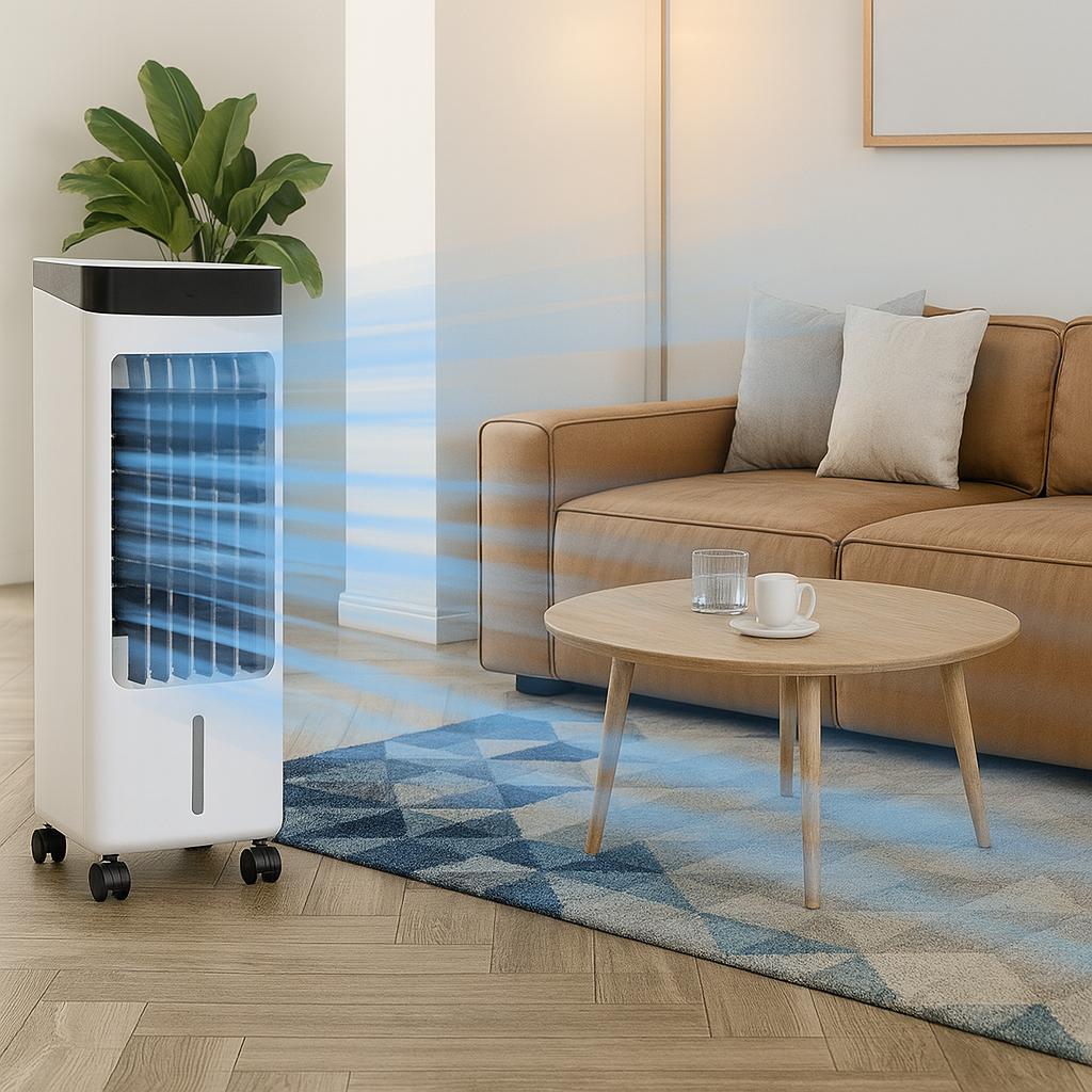 CHILLFLOW | Schlauchloser tragbarer Luftkühler